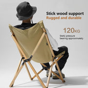 portable camping folding chair, view 7 - MRSLM