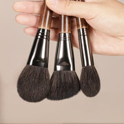 goat hair makeup brush set, view 7 - MRSLM