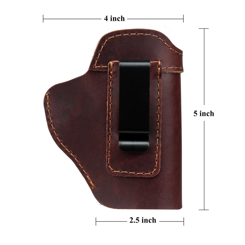 hidden leather small pouch, view 5 - MRSLM