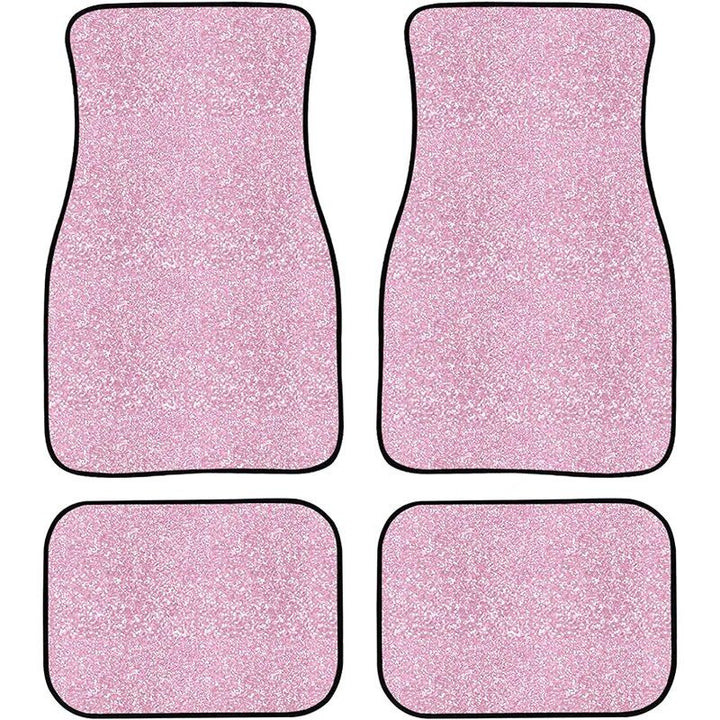 Pink Bling Print Universal Car Floor Mats