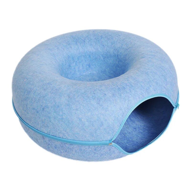 Donut cat bed for 2 cats, view 2 - MRSLM