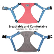 adjustable nylon dog harness and leash set, view 10 - MRSLM