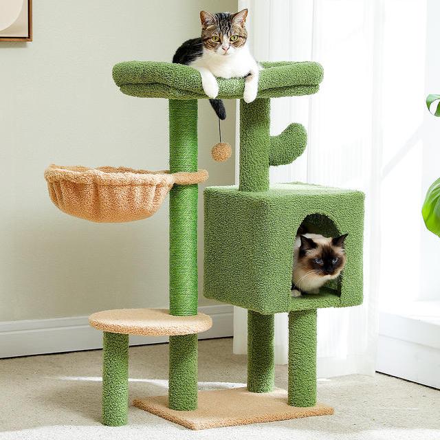 cactus cat tree tower - MRSLM