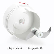 manual food processor garlic chopper, view 7 - MRSLM