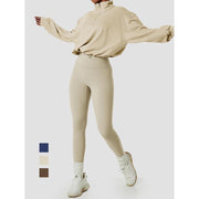 yoga fitness zip jacket, view 12 - MRSLM