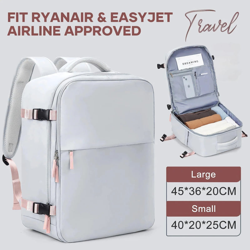 multi-functional travel backpack, view 5 - MRSLM