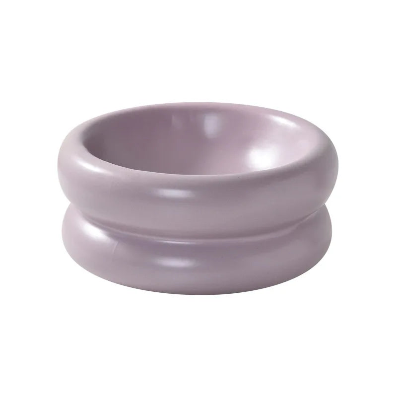 nordic ceramic cat bowl, view 5 - MRSLM