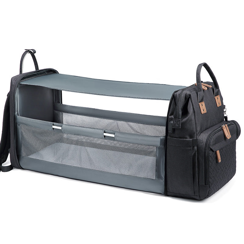 multifunctional mommy backpack, view 3 - MRSLM