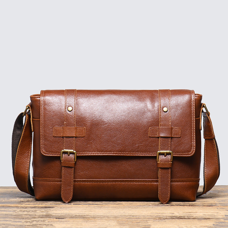 Vintage leather crossbody bag - MRSLM