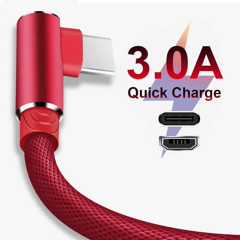 fast charging l-shaped usb cable, view 3 - MRSLM