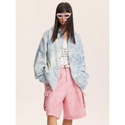 vintage gradient long sleeve blouse, view 5 - MRSLM