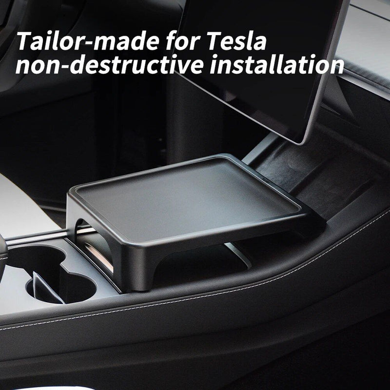 Tesla Model 3/Y car dinner plate, view 4 - MRSLM