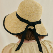 handmade summer sun hat, view 2 - MRSLM