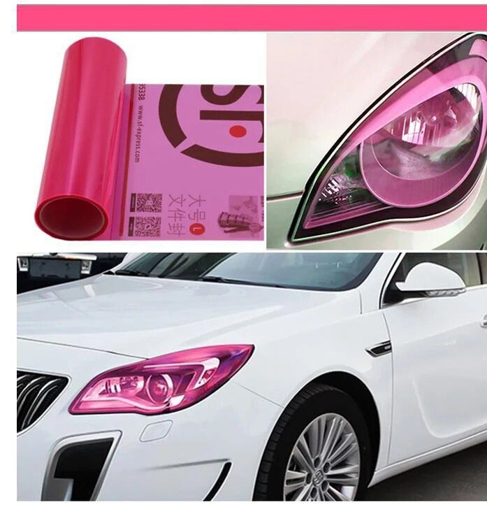 Premium PVC Car Headlight Tint Film