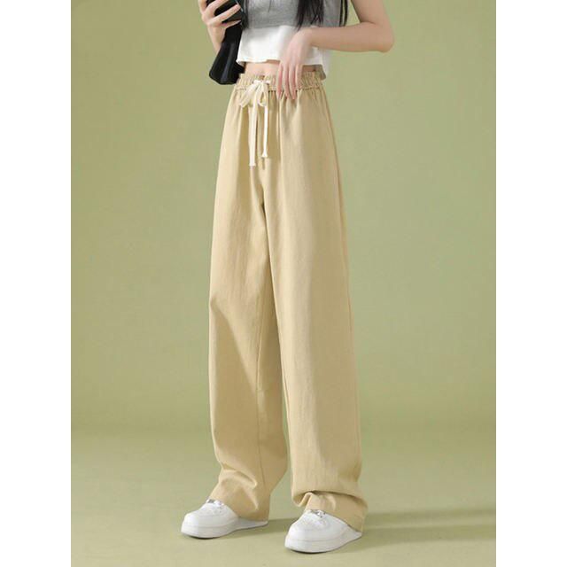 high waist wide leg pants, view 4 - MRSLM