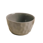 cream style ceramic rice bowl, view 5 - MRSLM