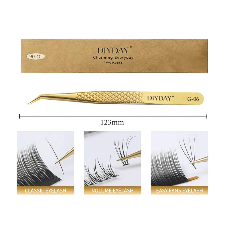 eyelash extension tweezers, view 5 - MRSLM