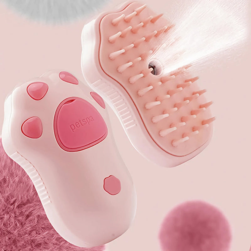 3-in-1 electric pet grooming brush, view 3 - MRSLM