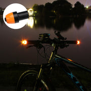 bicycle handlebar end light, view 2 - MRSLM