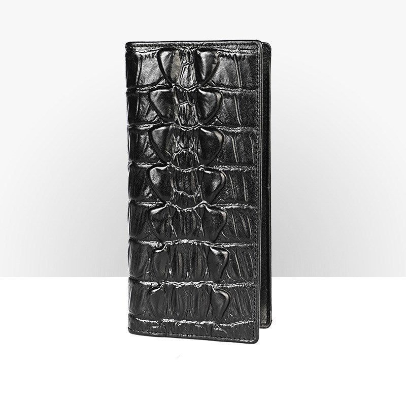 leather men's wallet, view 4 - MRSLM