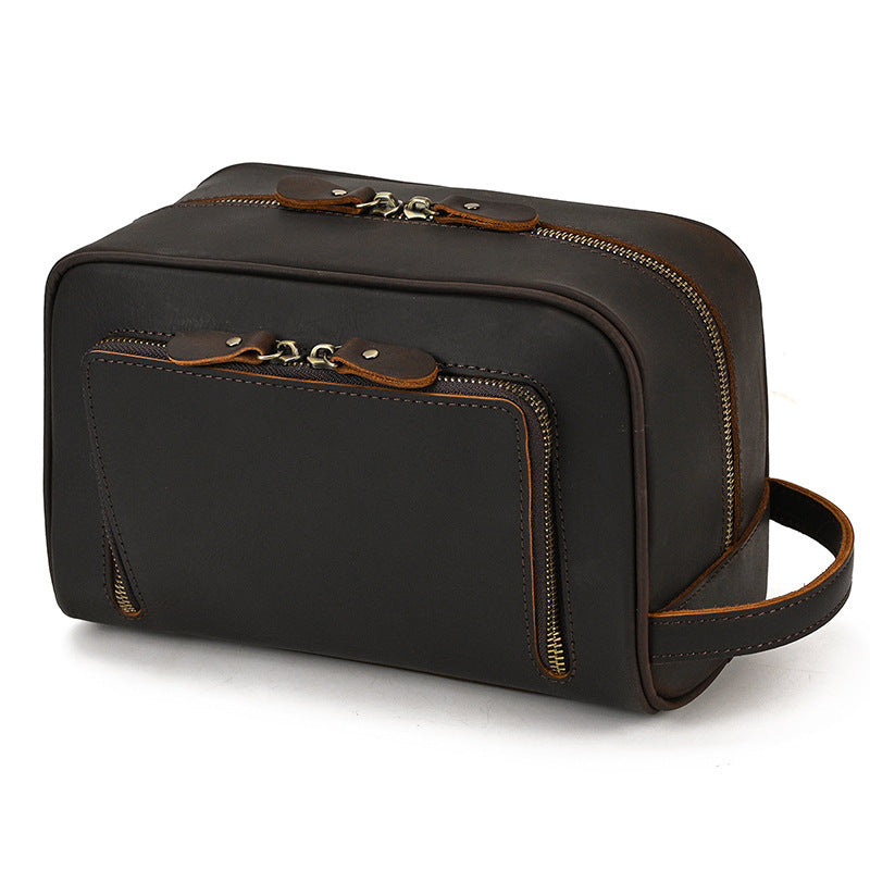 Vintage cowhide storage bag - MRSLM