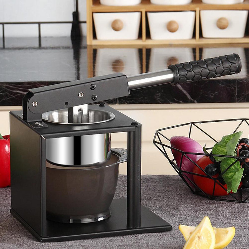 stainless steel manual citrus juicer, view 5 - MRSLM