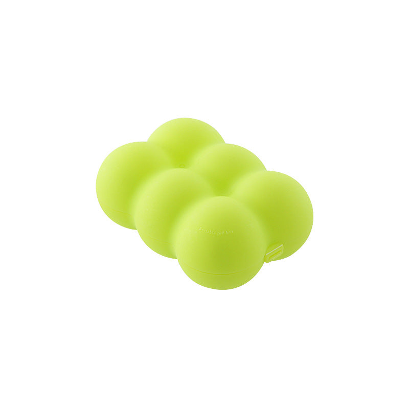 6-grid moisture-proof pill organizer, view 3 - MRSLM