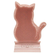 self-grooming catnip massage comb, view 4 - MRSLM