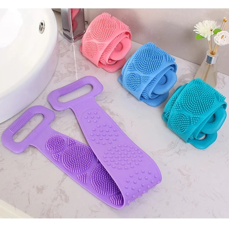 silicone exfoliating back scrubber, view 8 - MRSLM