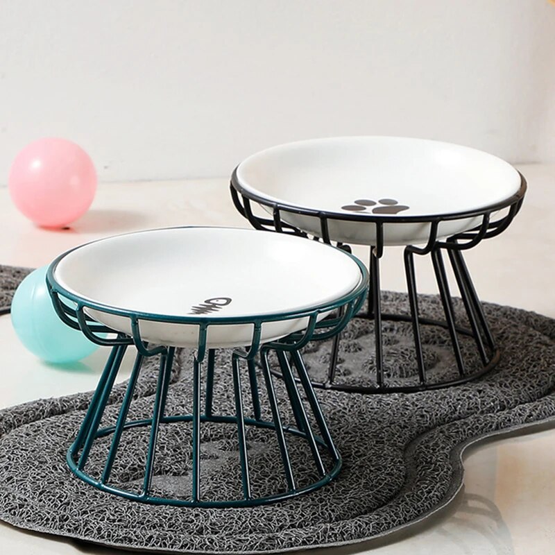 ceramic pet bowl set, view 5 - MRSLM