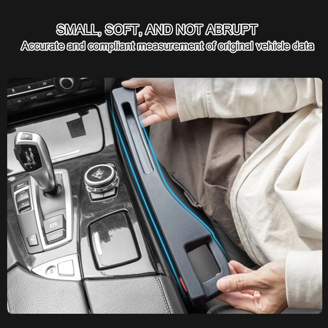 Universal Car Seat Gap Filler with Storage Slot – Leak-Proof & Durable