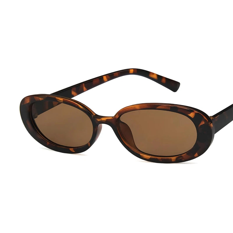 vintage cat eye oval sunglasses, view 3 - MRSLM