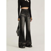 high-waist flare jeans, view 6 - MRSLM