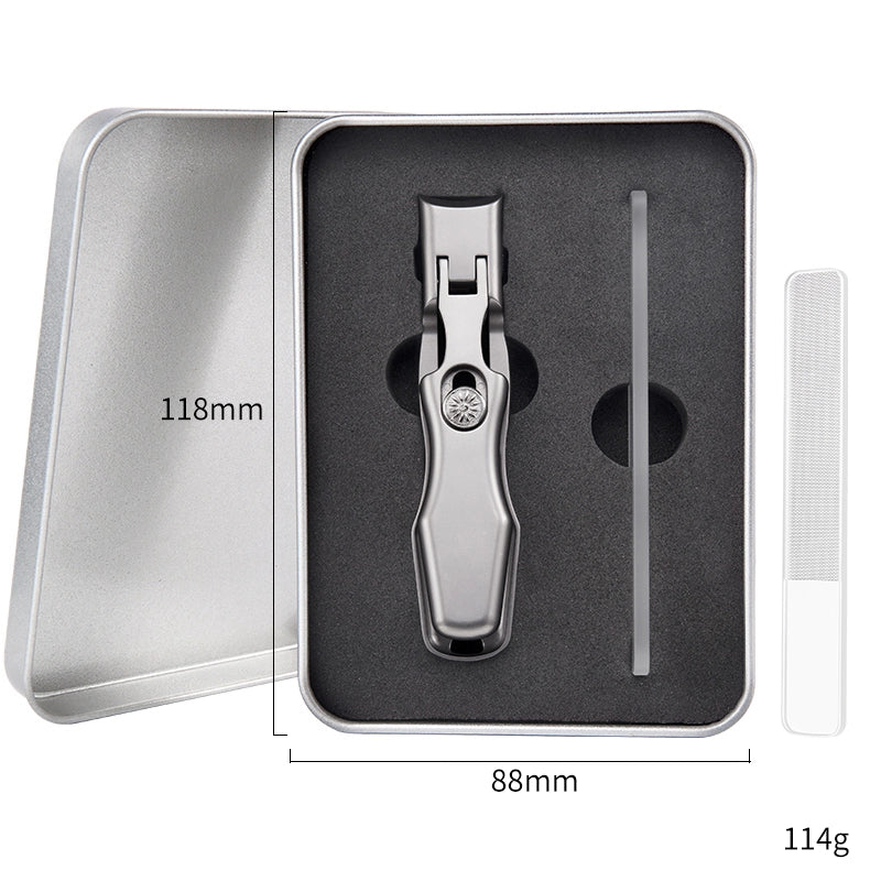 anti-splash nail clippers, view 2 - MRSLM