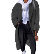 Women's long trench coat, view 5 - MRSLM