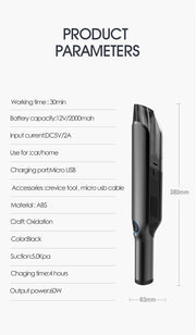 handheld wireless vacuum cleaner, view 12 - MRSLM