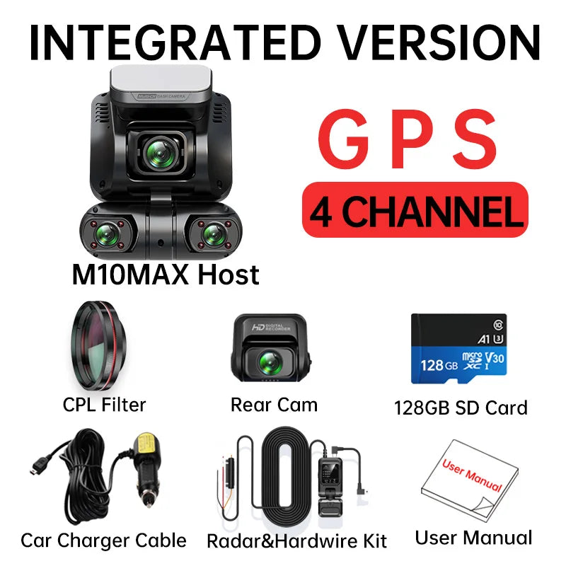 2K 360 degree dash cam, view 5 - MRSLM