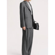 womens woolen blazer, view 4 - MRSLM