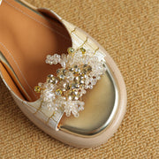 Leather chunky heel sandals, view 27 - MRSLM