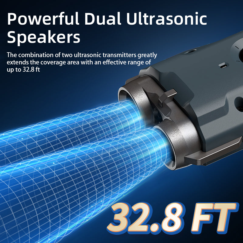 Ultrasonic dog training device, view 4 - MRSLM