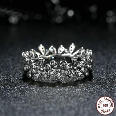 Petal - Vegan Womens Sterling Silver Flowers Ring