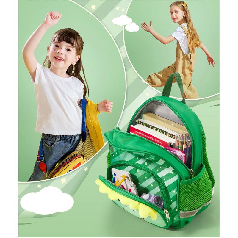 kid's 14-inch dinosaur backpack, view 7 - MRSLM