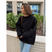 women's fleece sweatshirt, view 6 - MRSLM