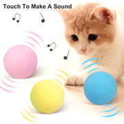 interactive squeak and sound catnip toy ball, view 15 - MRSLM