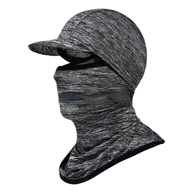 ice silk sun hood hat, view 2 - MRSLM