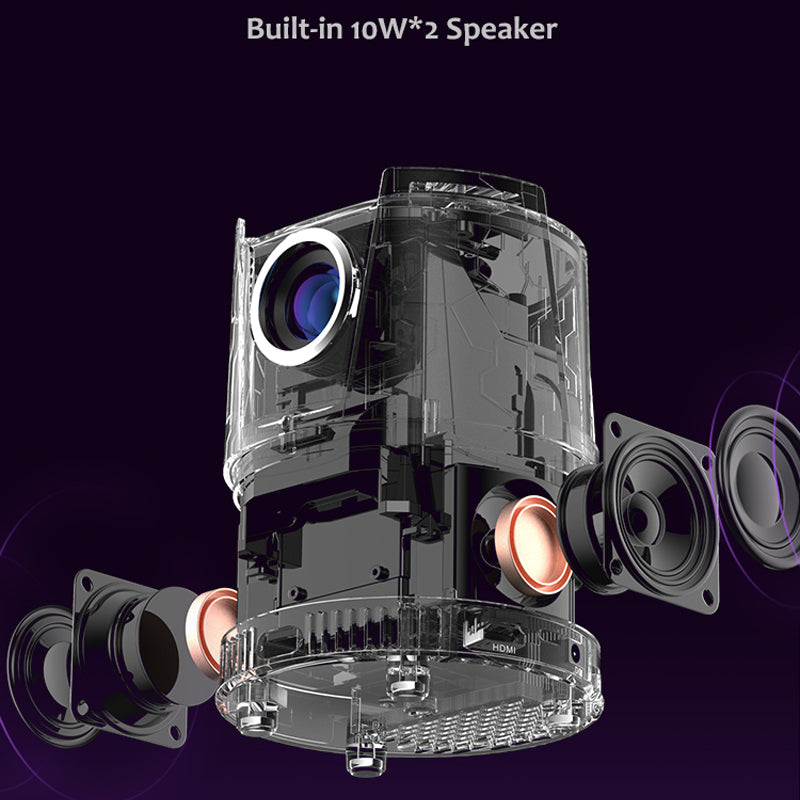 4k portable home cinema projector, view 7 - MRSLM
