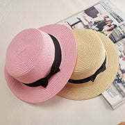 classic Panama hat with bowknot, view 9 - MRSLM