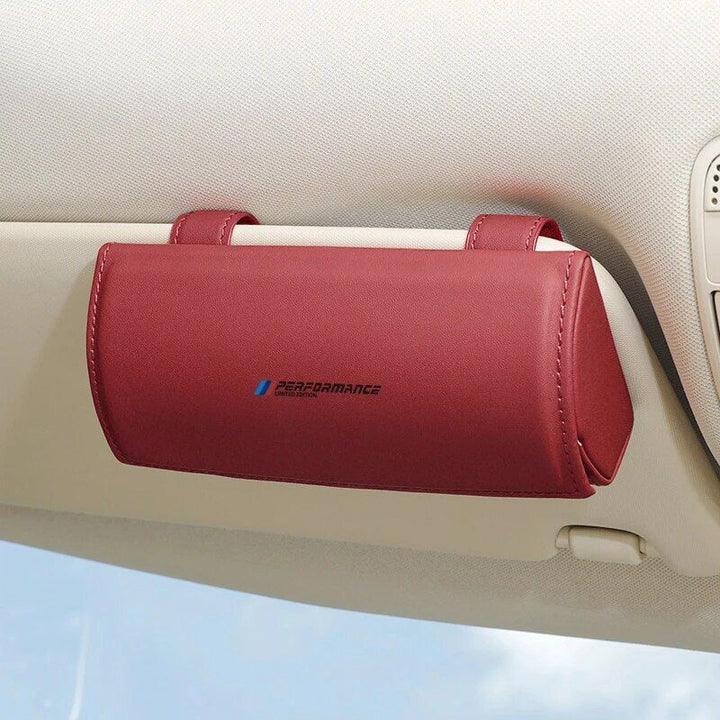 Luxury Car Sun Visor Sunglasses Holder