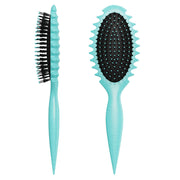 curl defining boar bristle detangling hair brush, view 9 - MRSLM
