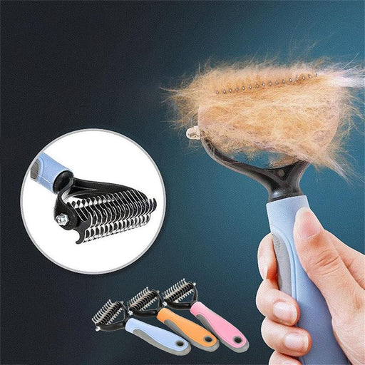 pet grooming shedding brush - MRSLM